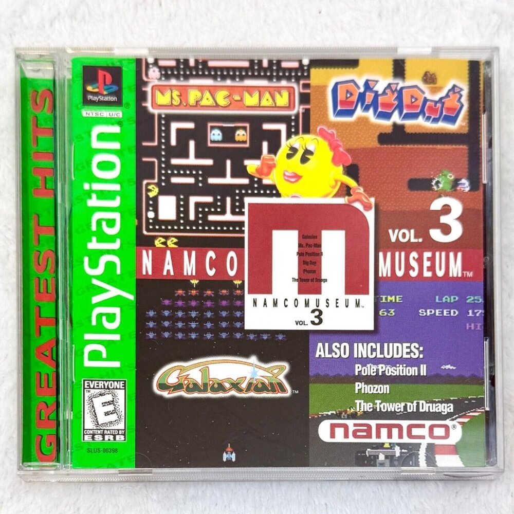 Sony PlayStation Namco Museum Vol. 3 1994 Namco